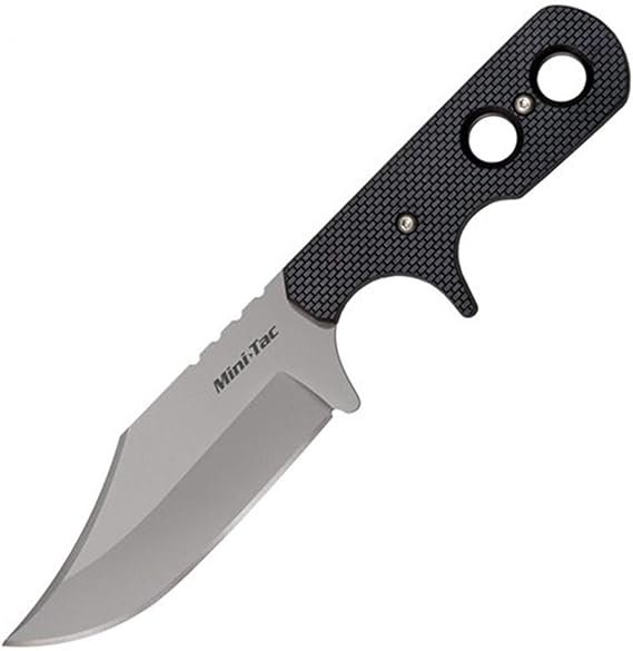 Cold Steel Mini Tac Series Fixed Blade Knife with Sheath