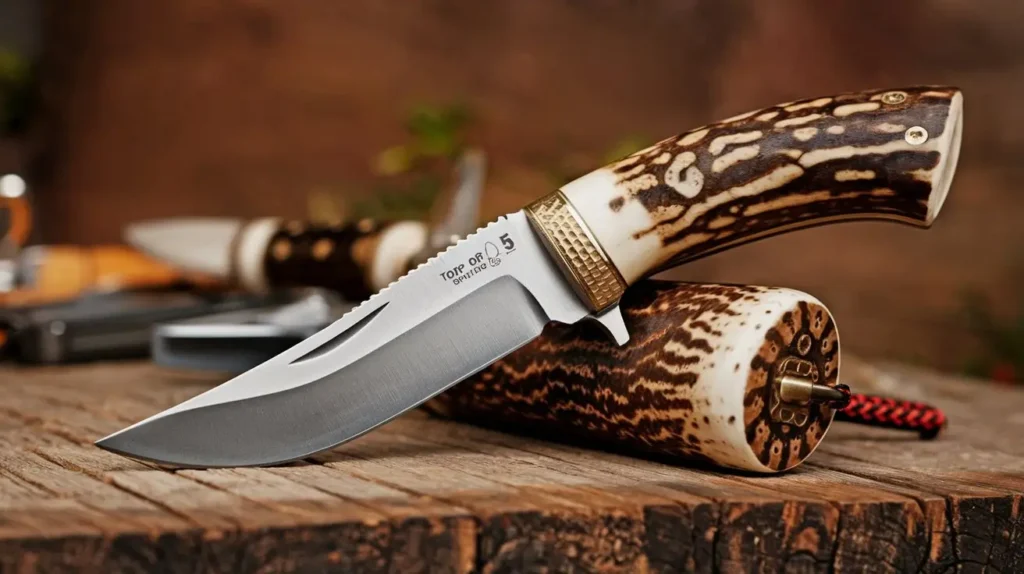 deer antler knife